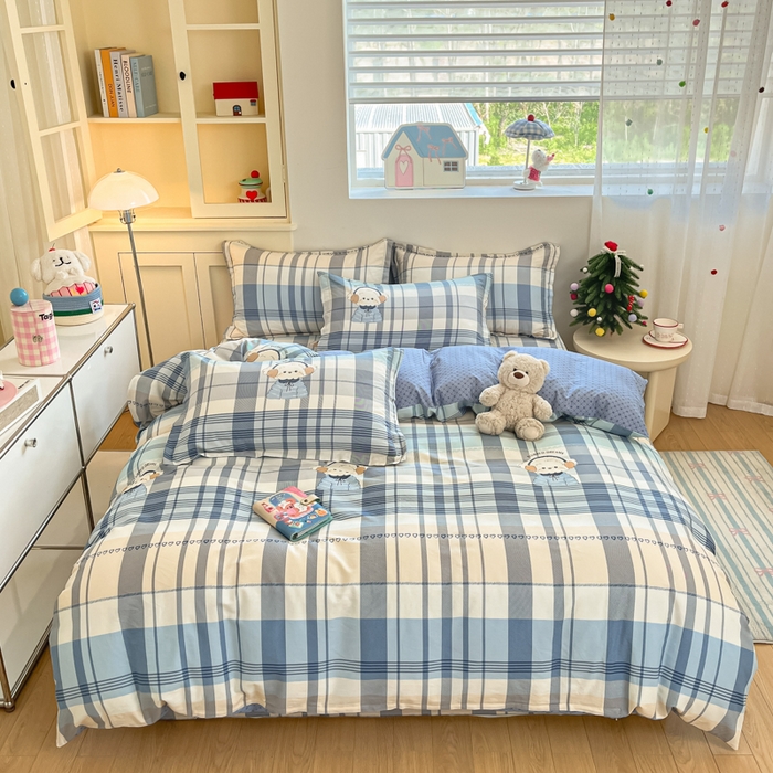 91家纺网 家纺一手货源 找家纺 （总）菲梵家纺 2025新款全棉印花系列四件套