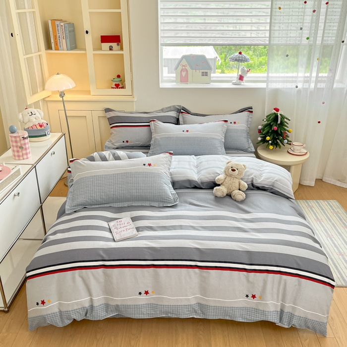 91家纺网 家纺一手货源 找家纺 （总）菲梵家纺 2025新款全棉印花系列四件套