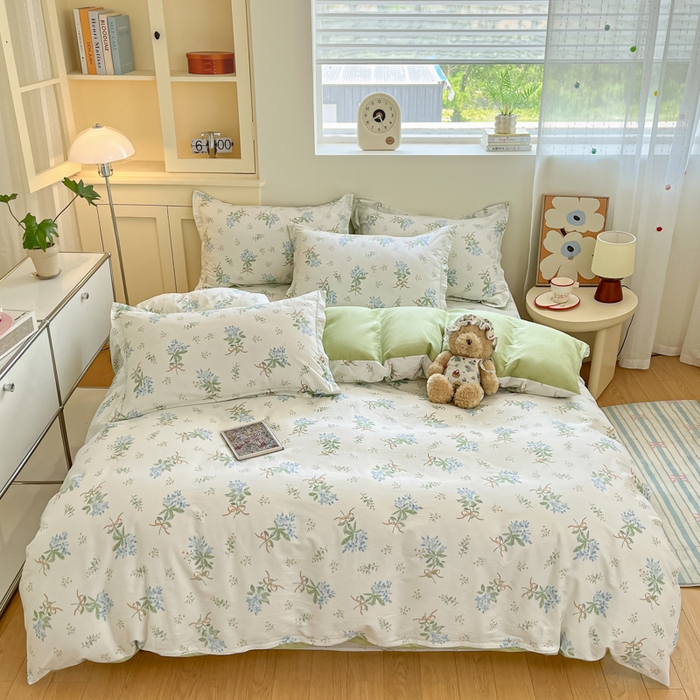 91家纺网 家纺一手货源 找家纺 （总）菲梵家纺 2025新款全棉印花系列四件套