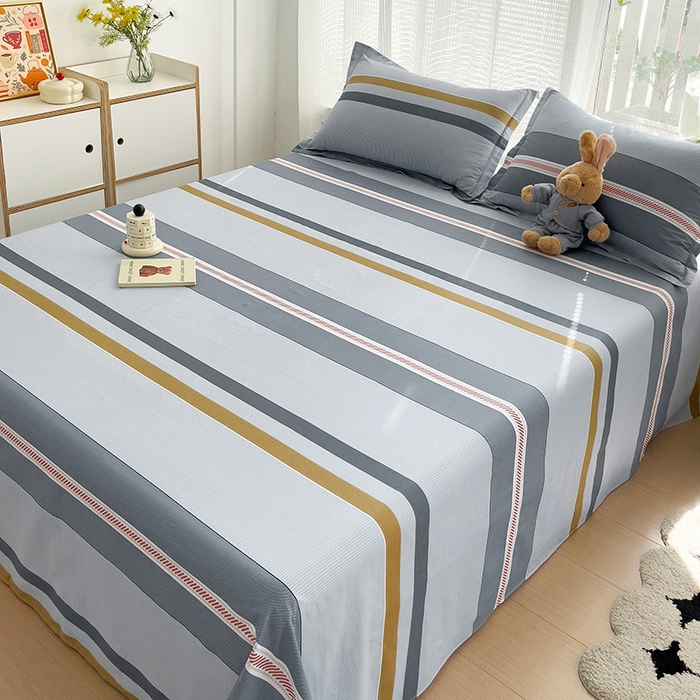 91家纺网 家纺一手货源 找家纺 依庭2025新款12868全棉纯棉单床单单品床单床单单件 俏皮狗-B