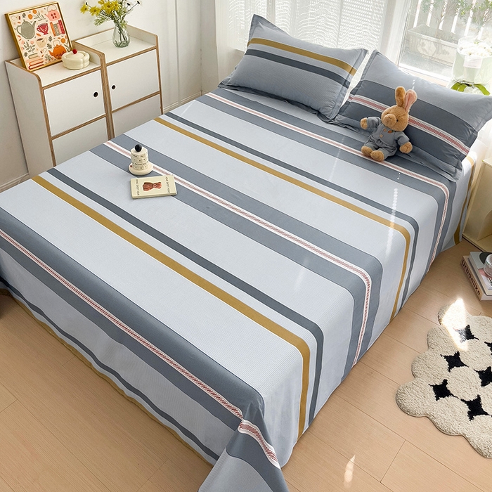 91家纺网 家纺一手货源 找家纺 依庭2025新款12868全棉纯棉单床单单品床单床单单件 俏皮狗-B