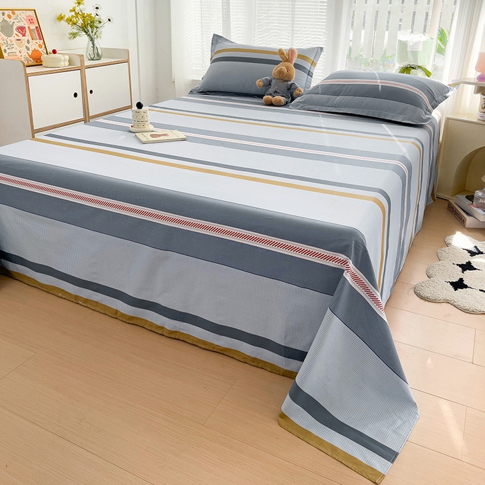 91家纺网 家纺一手货源 找家纺 依庭2025新款12868全棉纯棉单床单单品床单床单单件 俏皮狗-B