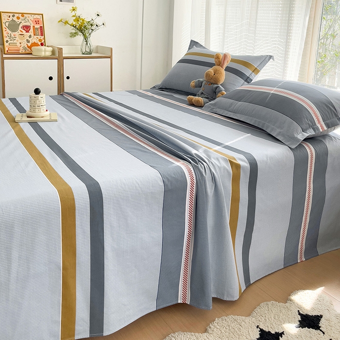 91家纺网 家纺一手货源 找家纺 依庭2025新款12868全棉纯棉单床单单品床单床单单件 俏皮狗-B