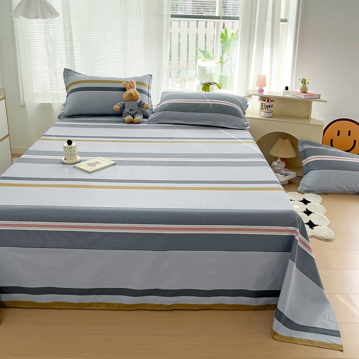 91家纺网 家纺一手货源 找家纺 依庭2025新款12868全棉纯棉单床单单品床单床单单件 俏皮狗-B