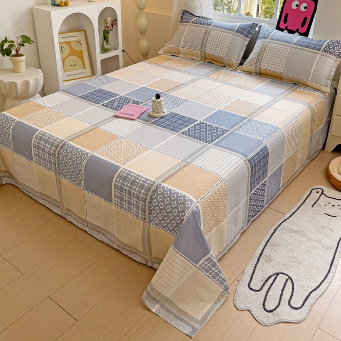 91家纺网 家纺一手货源 找家纺 依庭2025新款12868全棉纯棉单床单单品床单床单单件 轻局