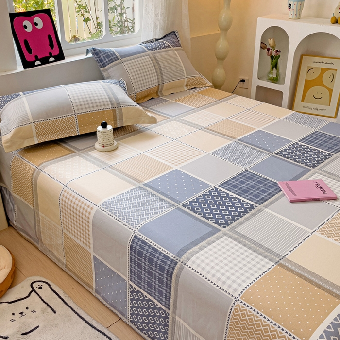 91家纺网 家纺一手货源 找家纺 依庭2025新款12868全棉纯棉单床单单品床单床单单件 轻局