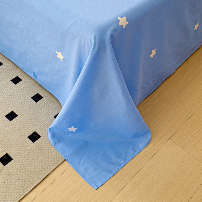 91家纺网 家纺一手货源 找家纺 依庭2025新款12868全棉纯棉单床单单品床单床单单件 抒情花季