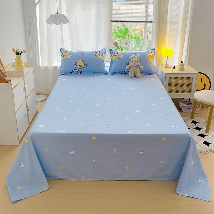 依庭2025新款12868全棉纯棉单床单单品床单床单单件 探索星球-A