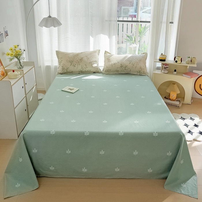 依庭2025新款12868全棉纯棉单床单单品床单床单单件 晚色芳莲-B版