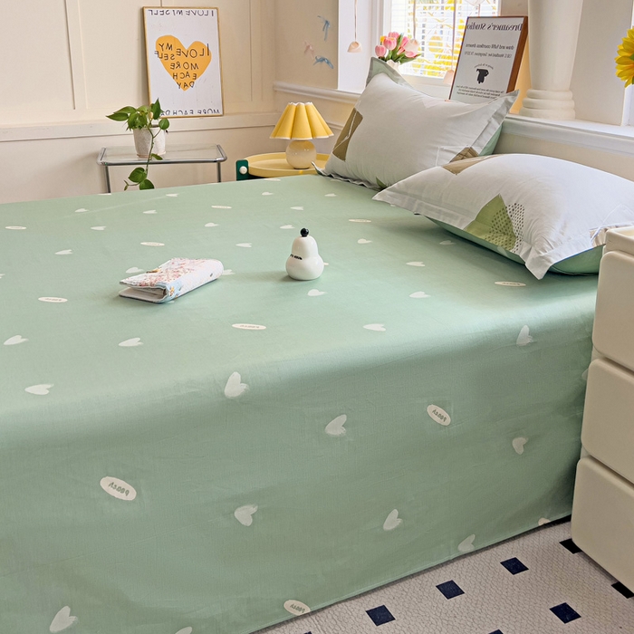 91家纺网 家纺一手货源 找家纺 依庭2025新款12868全棉纯棉单床单单品床单床单单件 星空-玉