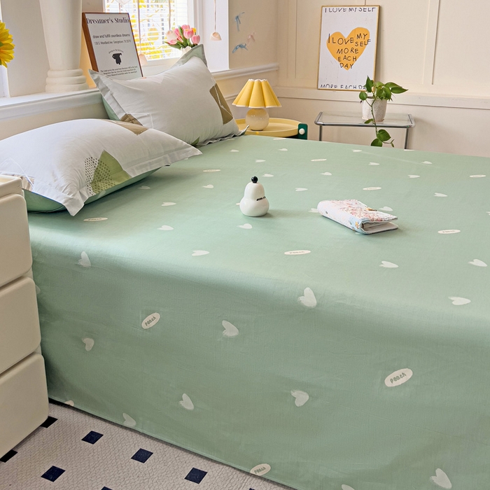 91家纺网 家纺一手货源 找家纺 依庭2025新款12868全棉纯棉单床单单品床单床单单件 星空-玉