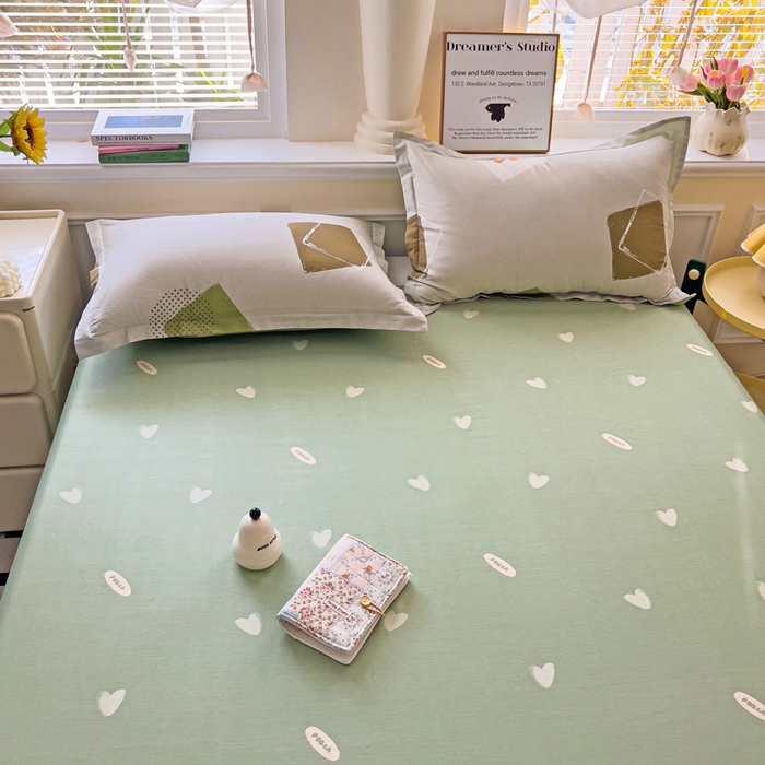 91家纺网 家纺一手货源 找家纺 依庭2025新款12868全棉纯棉单床单单品床单床单单件 星空-玉