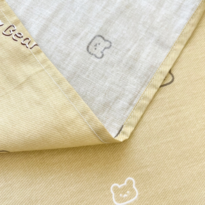 91家纺网 家纺一手货源 找家纺 依庭2025新款12868全棉纯棉单床单单品床单床单单件 熊猫仔仔