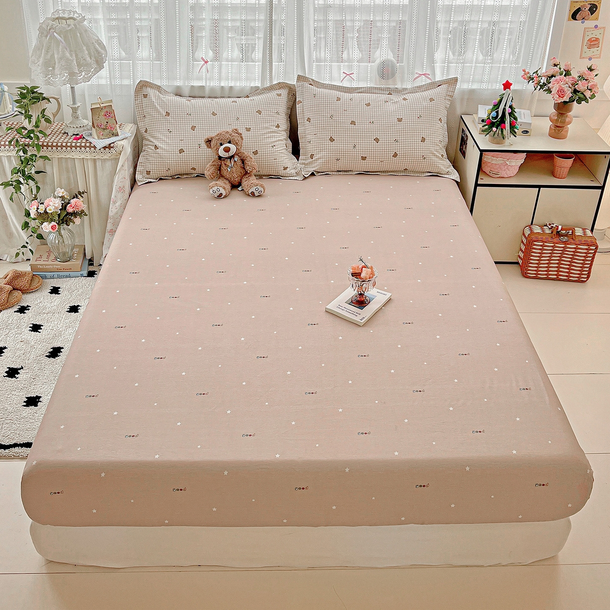 91家纺网 家纺一手货源 找家纺 （总）依庭2025新款12868全棉纯棉单床笠单品床笠床笠单件