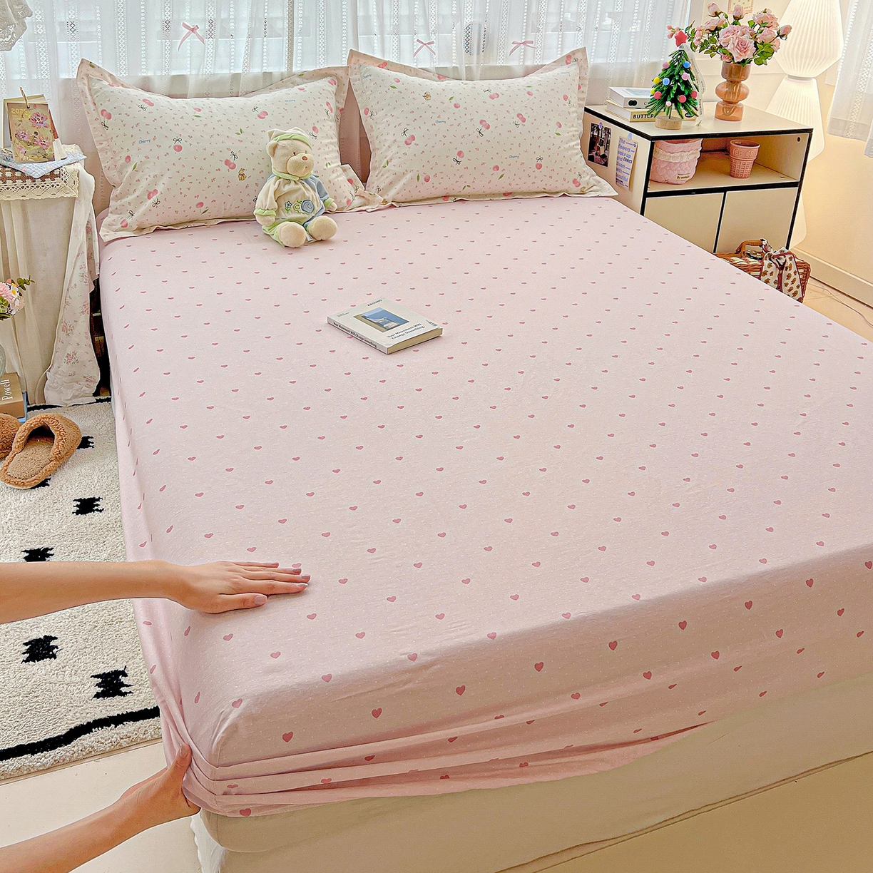 91家纺网 家纺一手货源 找家纺 （总）依庭2025新款12868全棉纯棉单床笠单品床笠床笠单件