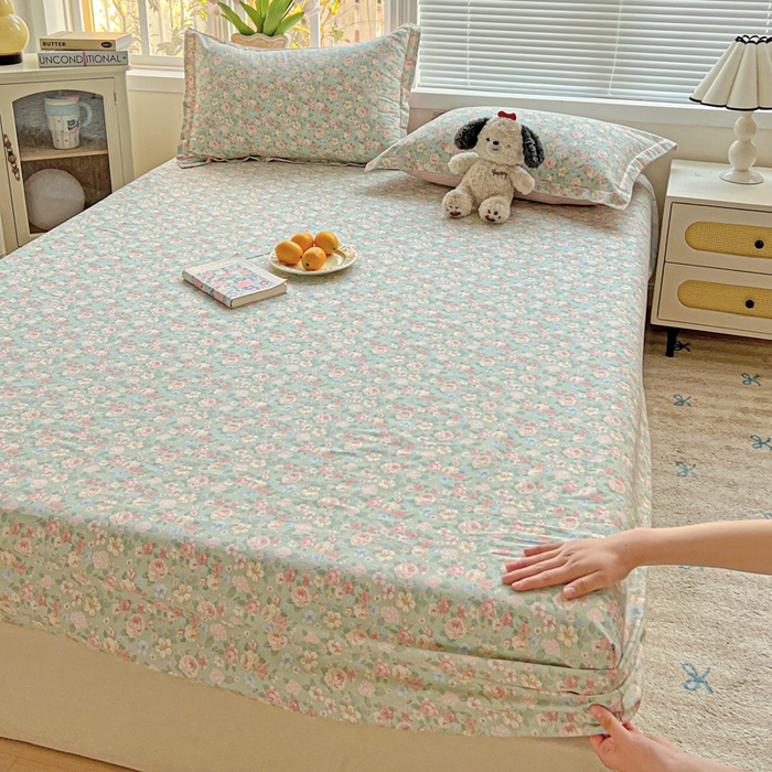 91家纺网 家纺一手货源 找家纺 （总）依庭2025新款12868全棉纯棉单床笠单品床笠床笠单件