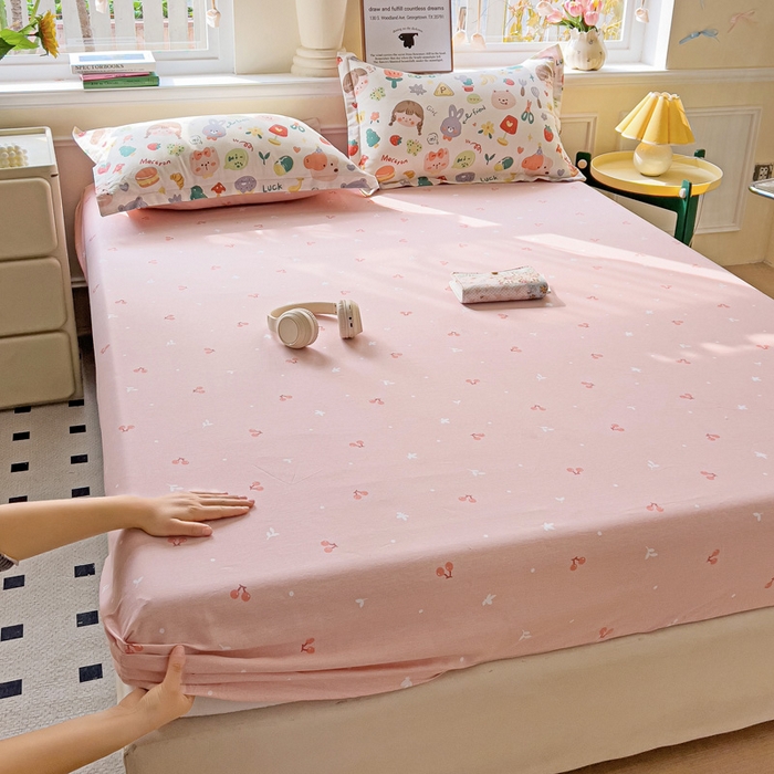 91家纺网 家纺一手货源 找家纺 （总）依庭2025新款12868全棉纯棉单床笠单品床笠床笠单件