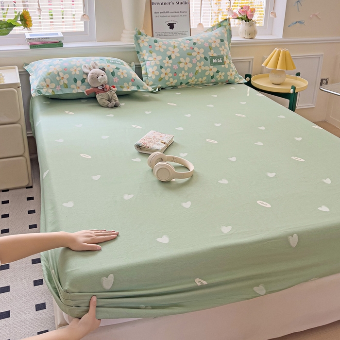 91家纺网 家纺一手货源 找家纺 （总）依庭2025新款12868全棉纯棉单床笠单品床笠床笠单件