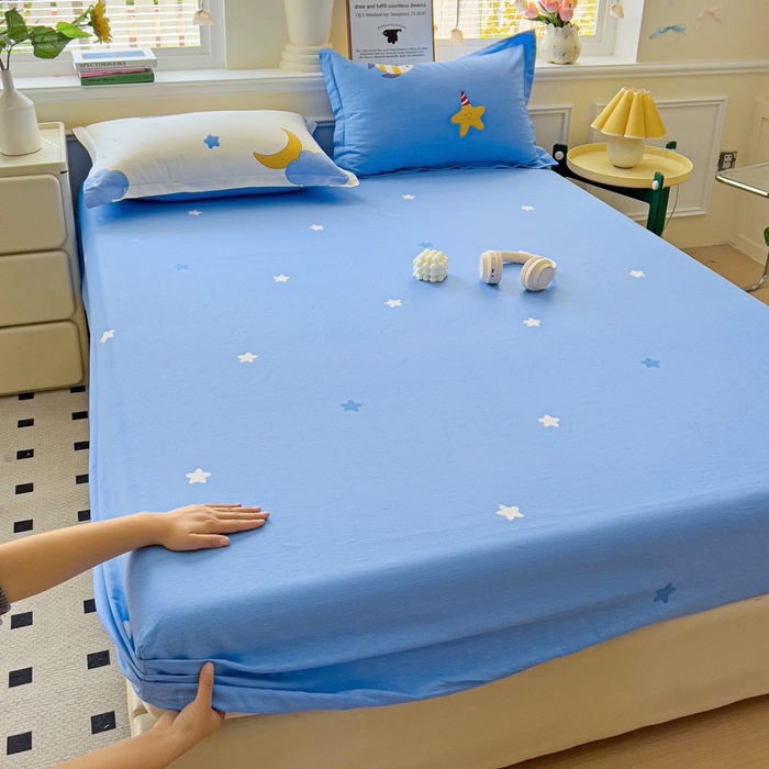 91家纺网 家纺一手货源 找家纺 （总）依庭2025新款12868全棉纯棉单床笠单品床笠床笠单件