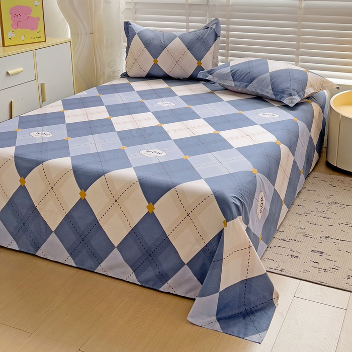 91家纺网 家纺一手货源 找家纺 依庭2025新款12868全棉纯棉单床单单品床单床单单件 意林