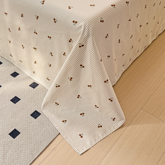 91家纺网 家纺一手货源 找家纺 依庭2025新款12868全棉纯棉单床单单品床单床单单件樱姿-A版