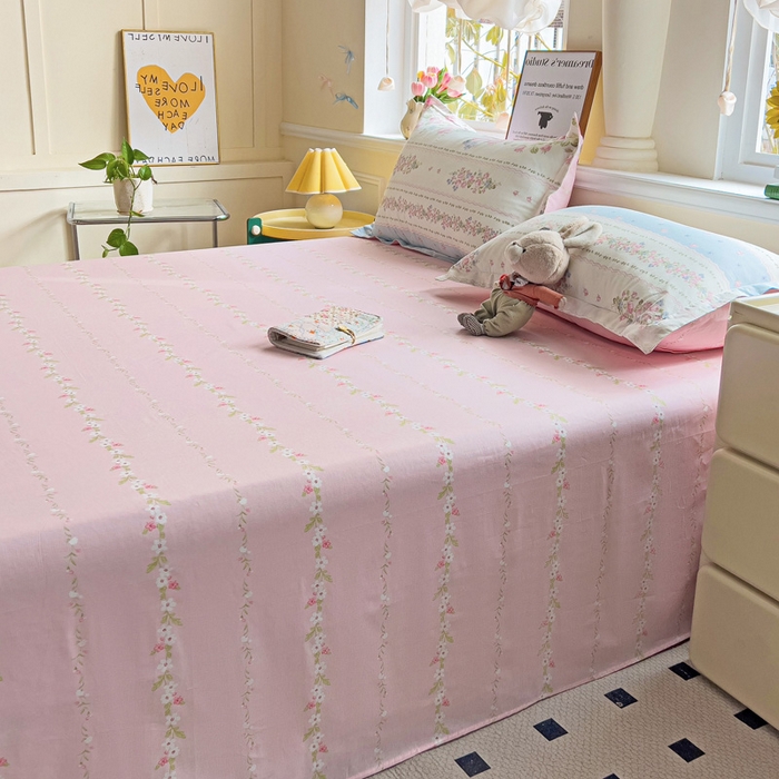 91家纺网 家纺一手货源 找家纺 依庭2025新款12868全棉纯棉单床单单品床单床单单件 云听若舞