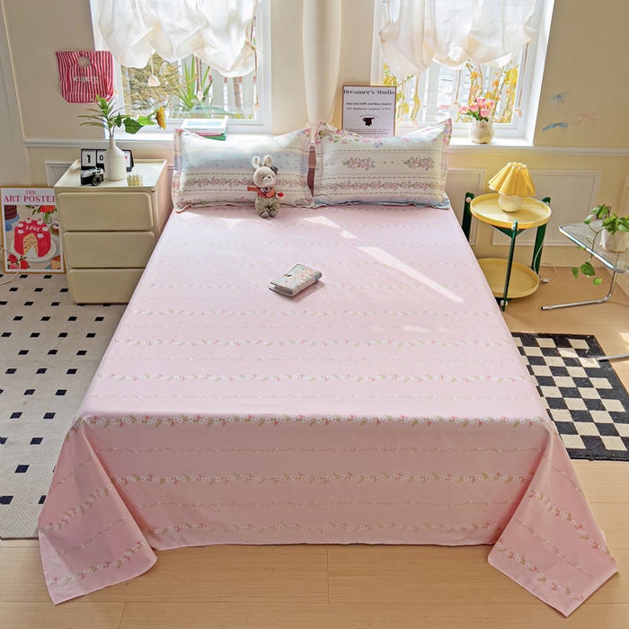 依庭2025新款12868全棉纯棉单床单单品床单床单单件 云听若舞