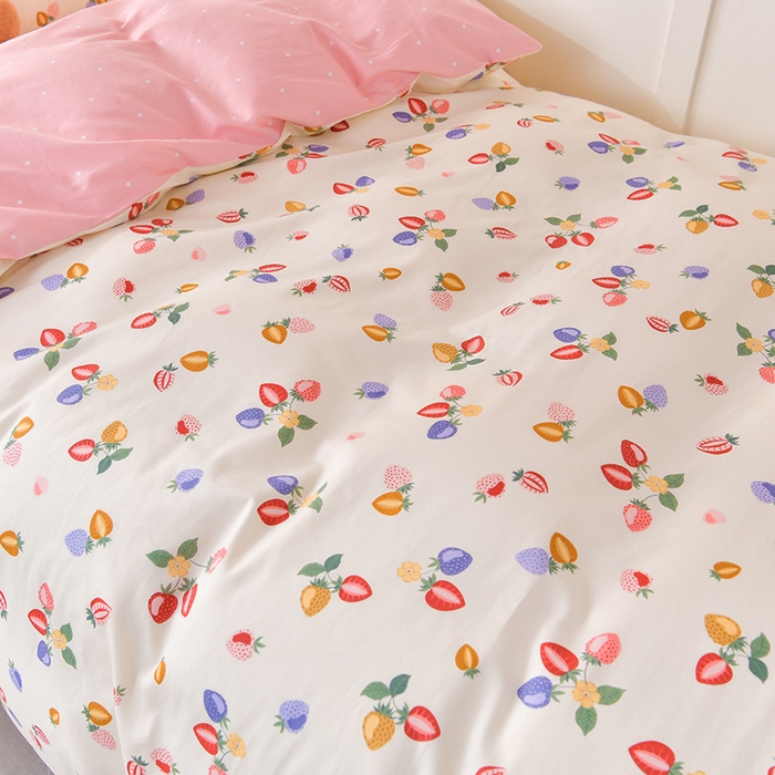 91家纺网 家纺一手货源 找家纺 （总）斯尔顿 2025新款13070全棉纯棉印花学生宿舍上下铺三件套-第一批