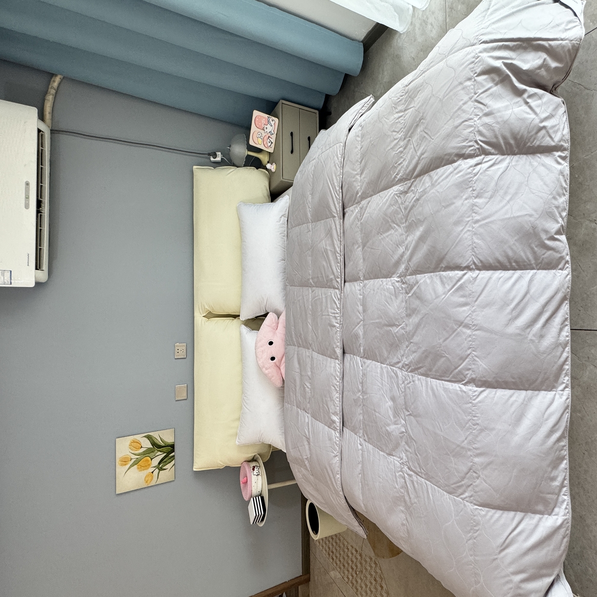 91家纺网 家纺一手货源 找家纺 （总）静若居羽绒被壳 2025新款全棉双层静音羽绒被壳自充绒羽绒被壳-波浪花