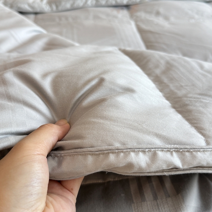 91家纺网 家纺一手货源 找家纺 （总）静若居羽绒被壳 2025新款全棉双层静音羽绒被壳自充绒羽绒被壳-马到成功