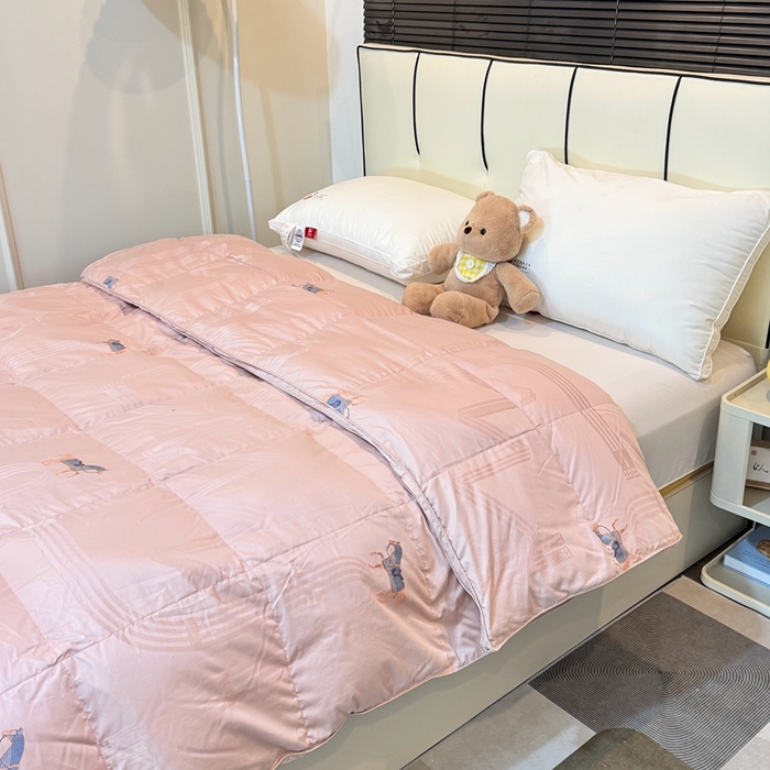 91家纺网 家纺一手货源 找家纺 静若居羽绒被壳 2025新款全棉双层静音羽绒被壳自充绒羽绒被壳-马到成功 马到成功-豆沙