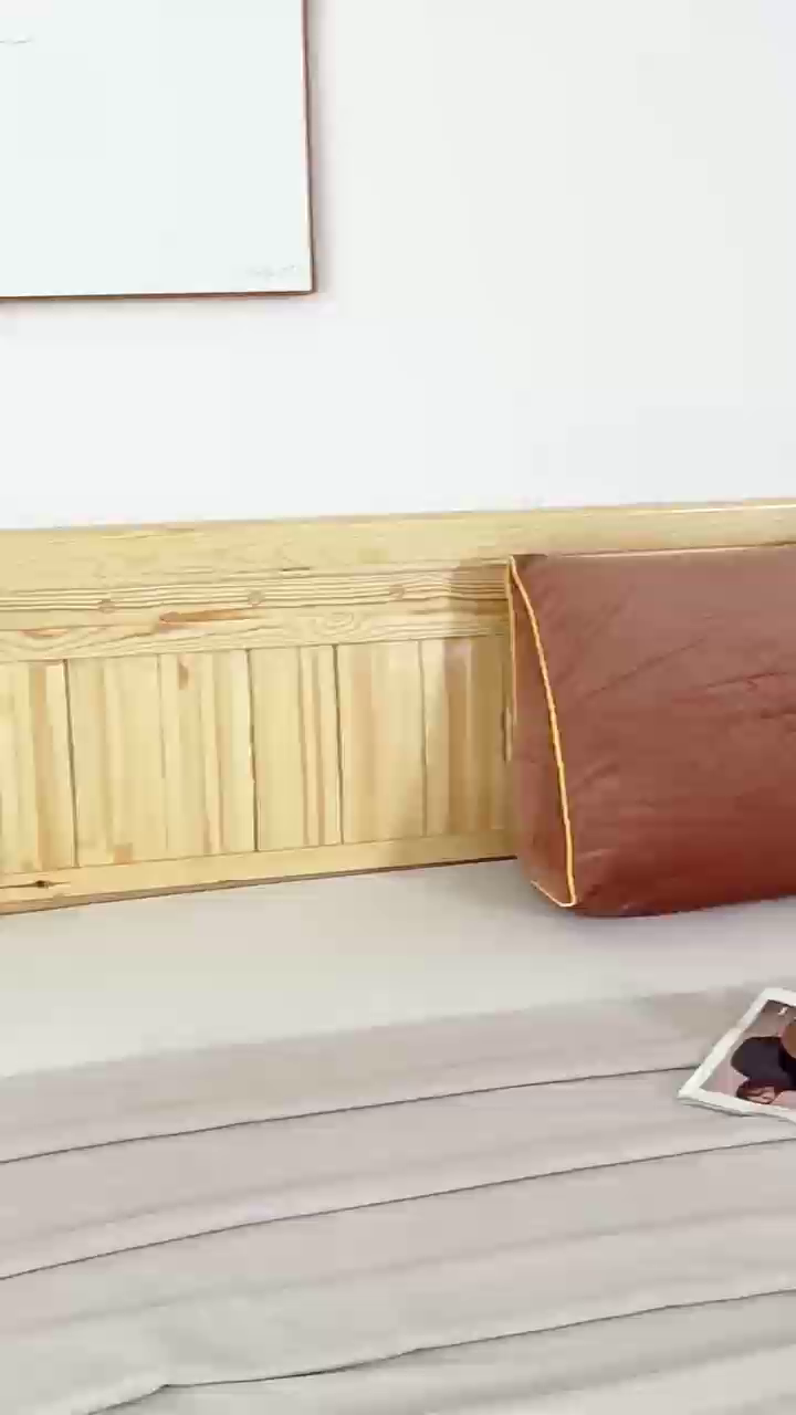 91家纺网 家纺一手货源 找家纺 沐沐2026新款宝宝绒三角靠背 棕色