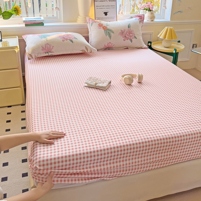 91家纺网 家纺一手货源 找家纺 依庭2025新款12868全棉纯棉单床笠单品床笠床笠单件 抒情花季