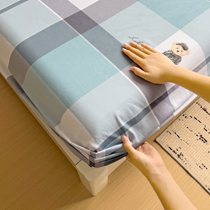 91家纺网 家纺一手货源 找家纺 依庭2025新款12868全棉纯棉单床笠单品床笠床笠单件 托马斯