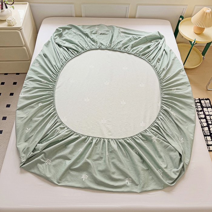 91家纺网 家纺一手货源 找家纺 依庭2025新款12868全棉纯棉单床笠单品床笠床笠单件 仙草