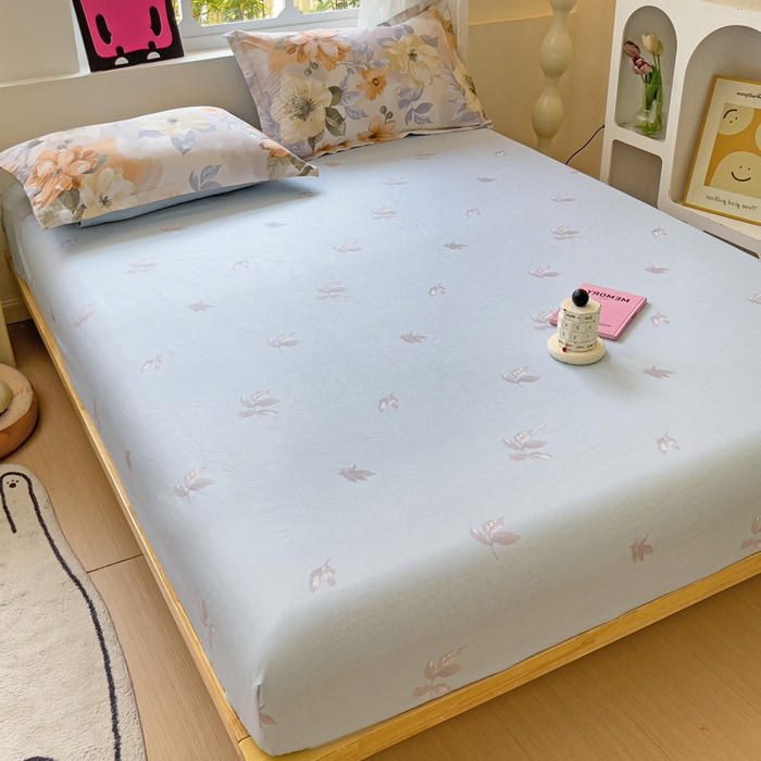 91家纺网 家纺一手货源 找家纺 依庭2025新款12868全棉纯棉单床笠单品床笠床笠单件 湘梦