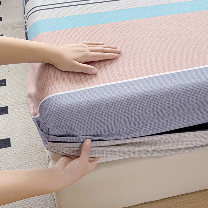 91家纺网 家纺一手货源 找家纺 依庭2025新款12868全棉纯棉单床笠单品床笠床笠单件 星空-玉