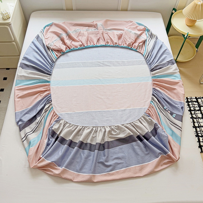 91家纺网 家纺一手货源 找家纺 依庭2025新款12868全棉纯棉单床笠单品床笠床笠单件 星空-玉