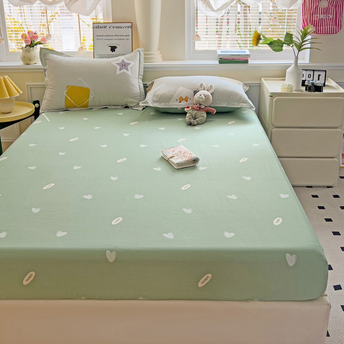 91家纺网 家纺一手货源 找家纺 依庭2025新款12868全棉纯棉单床笠单品床笠床笠单件 星烁-B版