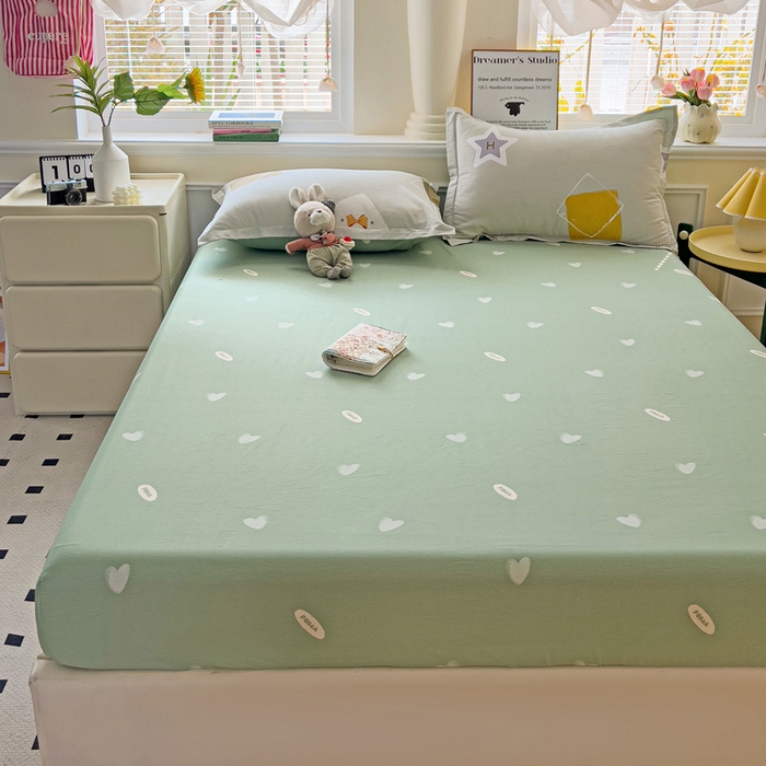 91家纺网 家纺一手货源 找家纺 依庭2025新款12868全棉纯棉单床笠单品床笠床笠单件 星烁-B版