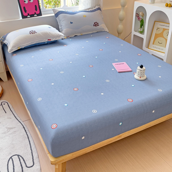 91家纺网 家纺一手货源 找家纺 依庭2025新款12868全棉纯棉单床笠单品床笠床笠单件 星夜号