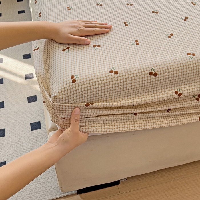 91家纺网 家纺一手货源 找家纺 依庭2025新款12868全棉纯棉单床笠单品床笠床笠单件 樱姿