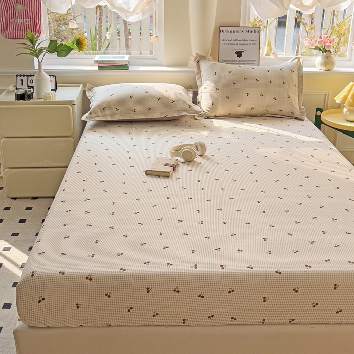 91家纺网 家纺一手货源 找家纺 依庭2025新款12868全棉纯棉单床笠单品床笠床笠单件 樱姿