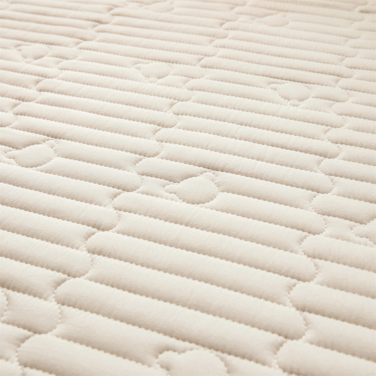 91家纺网 家纺一手货源 找家纺 雯豆家纺 2025新款四季款学生宿舍夹棉床笠上下铺床垫保护套 洛川-奶咖