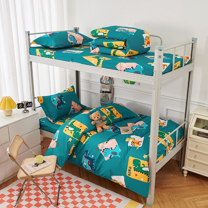 91家纺网 家纺一手货源 找家纺 （总）斯尔顿 2025新款学生宿舍加厚全棉三件套