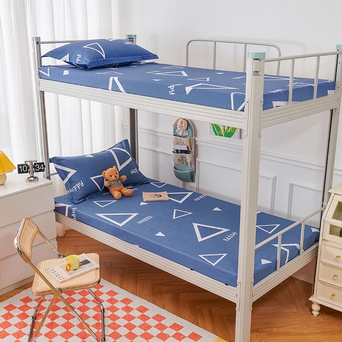 91家纺网 家纺一手货源 找家纺 （总）斯尔顿 2025新款学生宿舍加厚全棉三件套