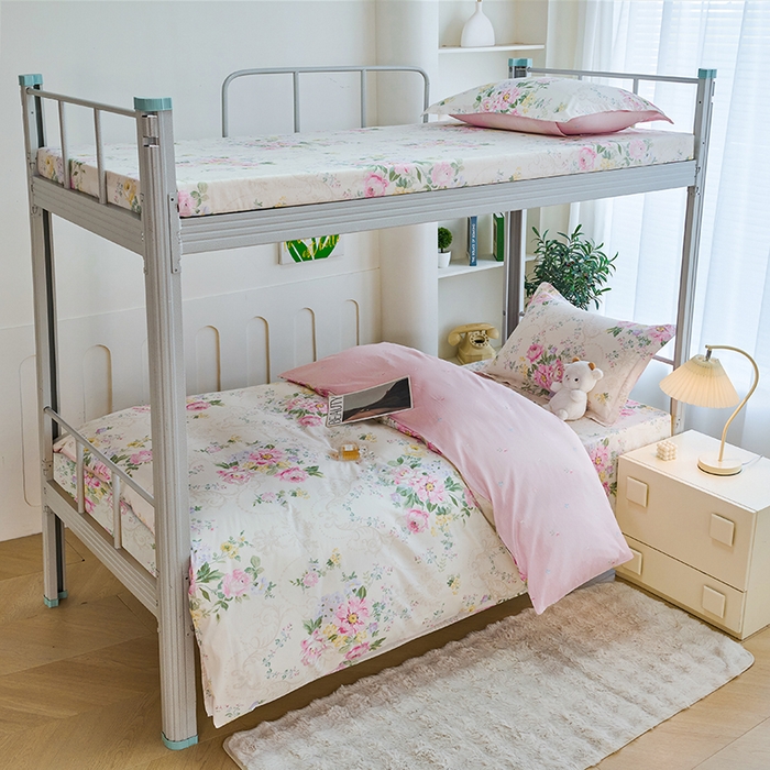 91家纺网 家纺一手货源 找家纺 （总）睡美美家纺 2025新款印花全棉学生宿舍三件套