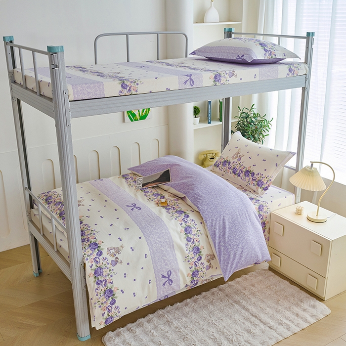 91家纺网 家纺一手货源 找家纺 （总）睡美美家纺 2025新款印花全棉学生宿舍三件套