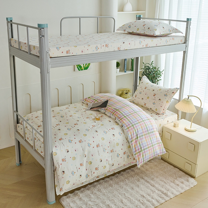 91家纺网 家纺一手货源 找家纺 （总）睡美美家纺 2025新款印花全棉学生宿舍三件套