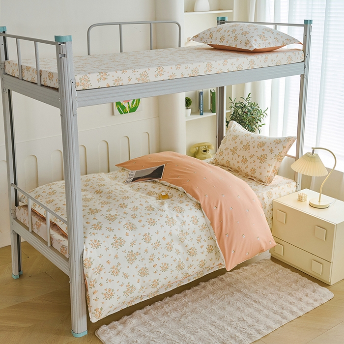 91家纺网 家纺一手货源 找家纺 （总）睡美美家纺 2025新款印花全棉学生宿舍三件套